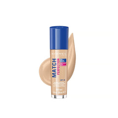 Rimmel Match Perfection Face Foundation 100 Ivory 30ml