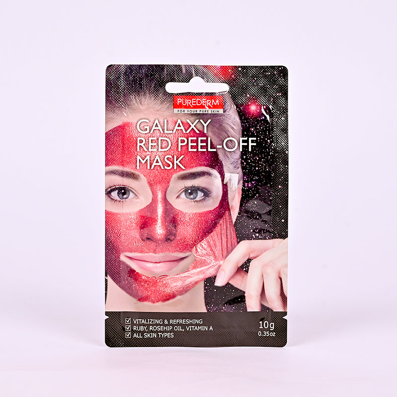 PUREDERM GALAXY RED PEEL OFF MASK ADS473 10GM 1PCS