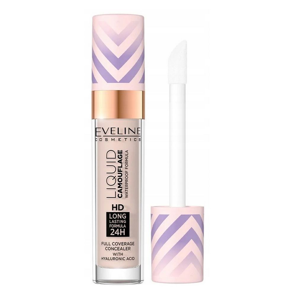 Eveline Hd Camouflage Liquid Concealer 02 7Ml