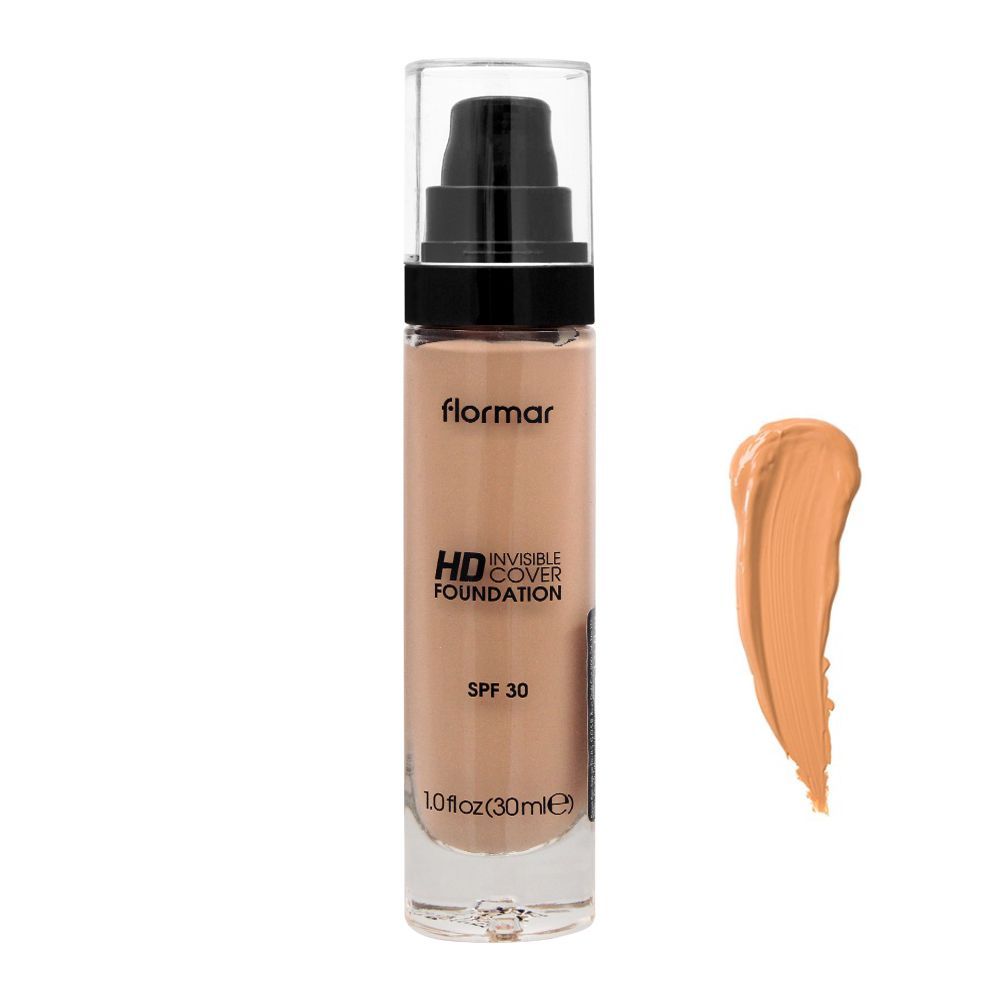 FLORMAR HD INVISIBLE COVER FOUNDATION 100 30ML