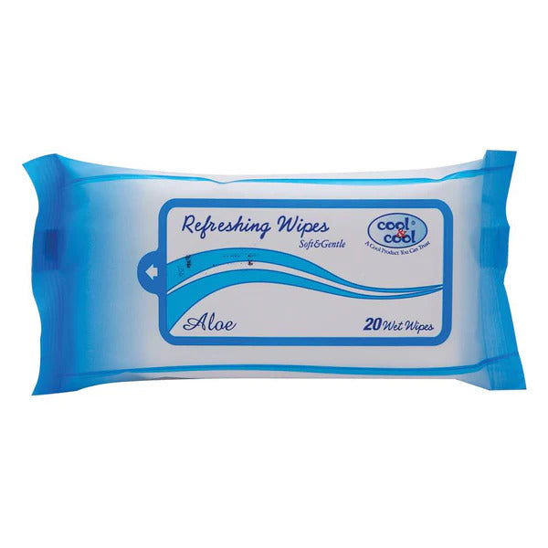 COOL & COOL REFRESHING POCKETBABY WIPES P-1379 20PCS
