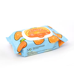 SAS ORANGE MAKEUP REMOVING WIPES 30 PCS