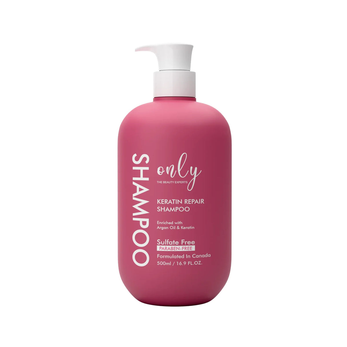 ONLY AURA Keratin Repair Shampoo 500ml