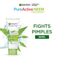 Garnier Pure Active Purifying Neem Face Wash 50Ml