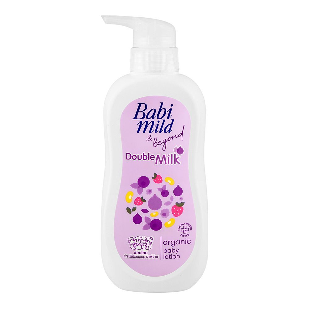 BABI MILD DOUBLE MILK BABY LOTION 400ML