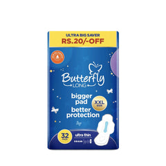 Butterfly Ultra Napkin Long XXLarge 32pcs