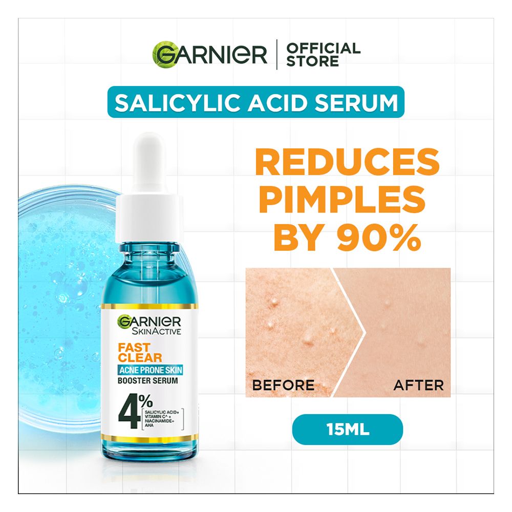 Garnier Acne Prone Booster Face Serum 15Ml