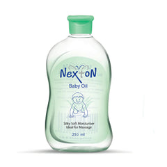 Nexton Silky Soft Moisturiser(Green) Baby Oil 250Ml