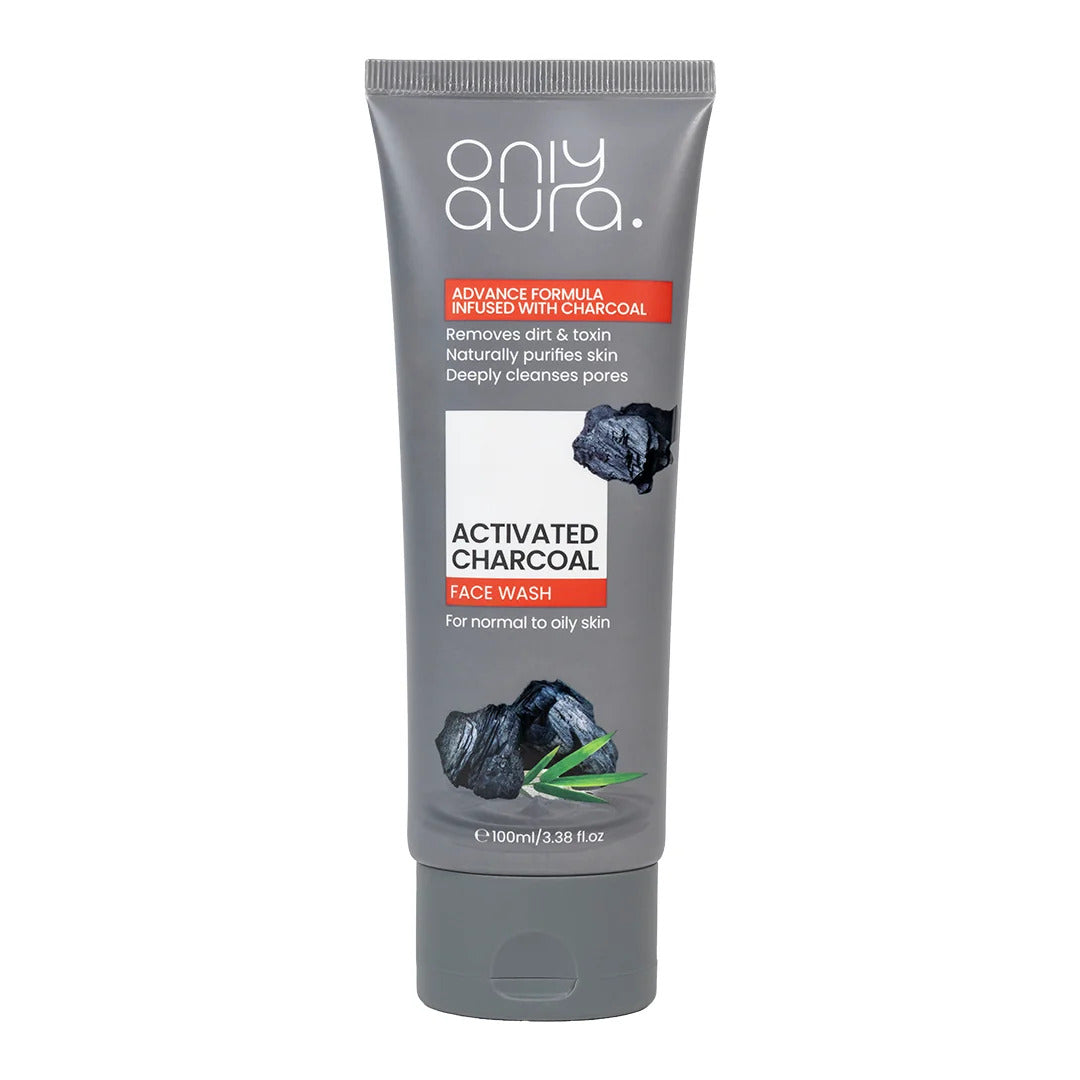 ONLY AURA Face Wash Charcoal 100ml