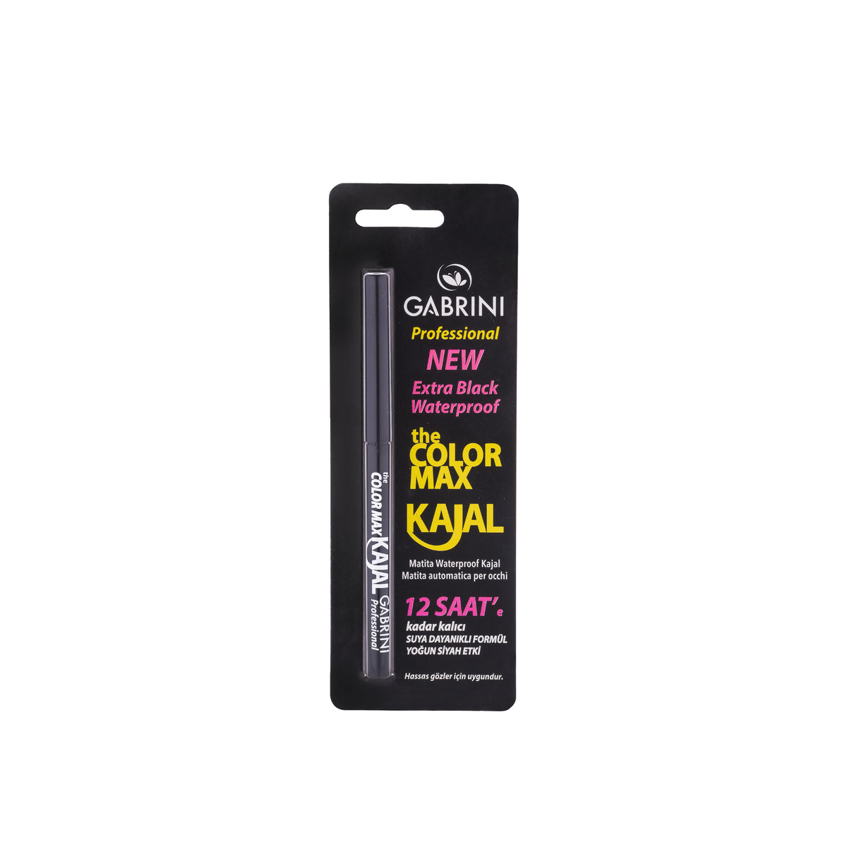 GABRINI THE COLOR MAX KAJAL BLACK 0.3GM