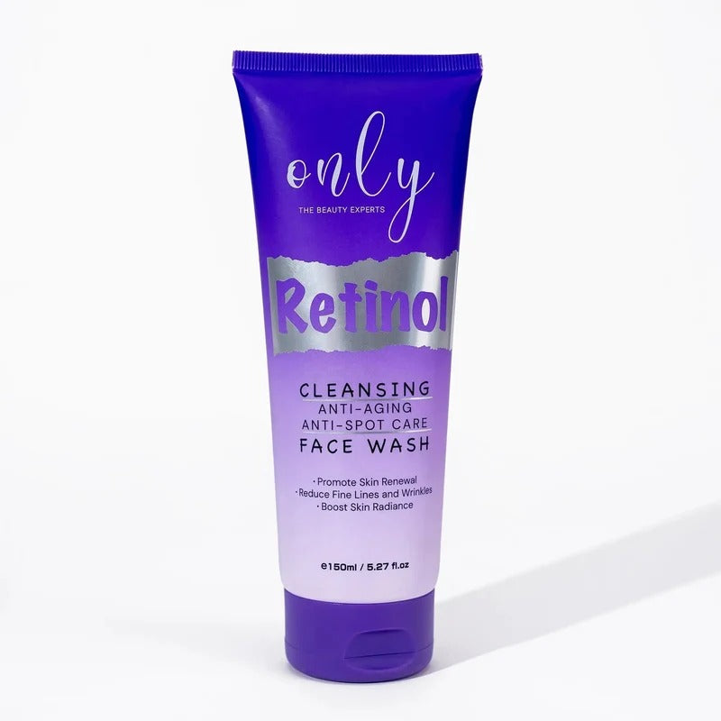 ONLY AURA Retinol Anti Aging Cleansing Face Wash 150ml