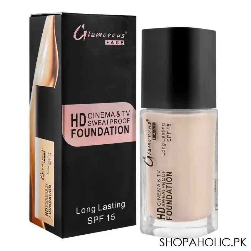 Glamorous Cinema H/D Foundation (Silver) 36Gm