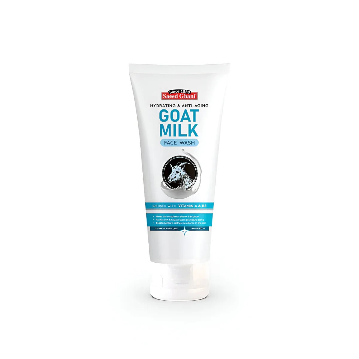 Saeed Goat Milk Face Wash 100Ml