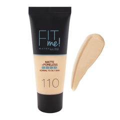 Maybelline Fit Me Matte Poreless Foundation 110 30Ml