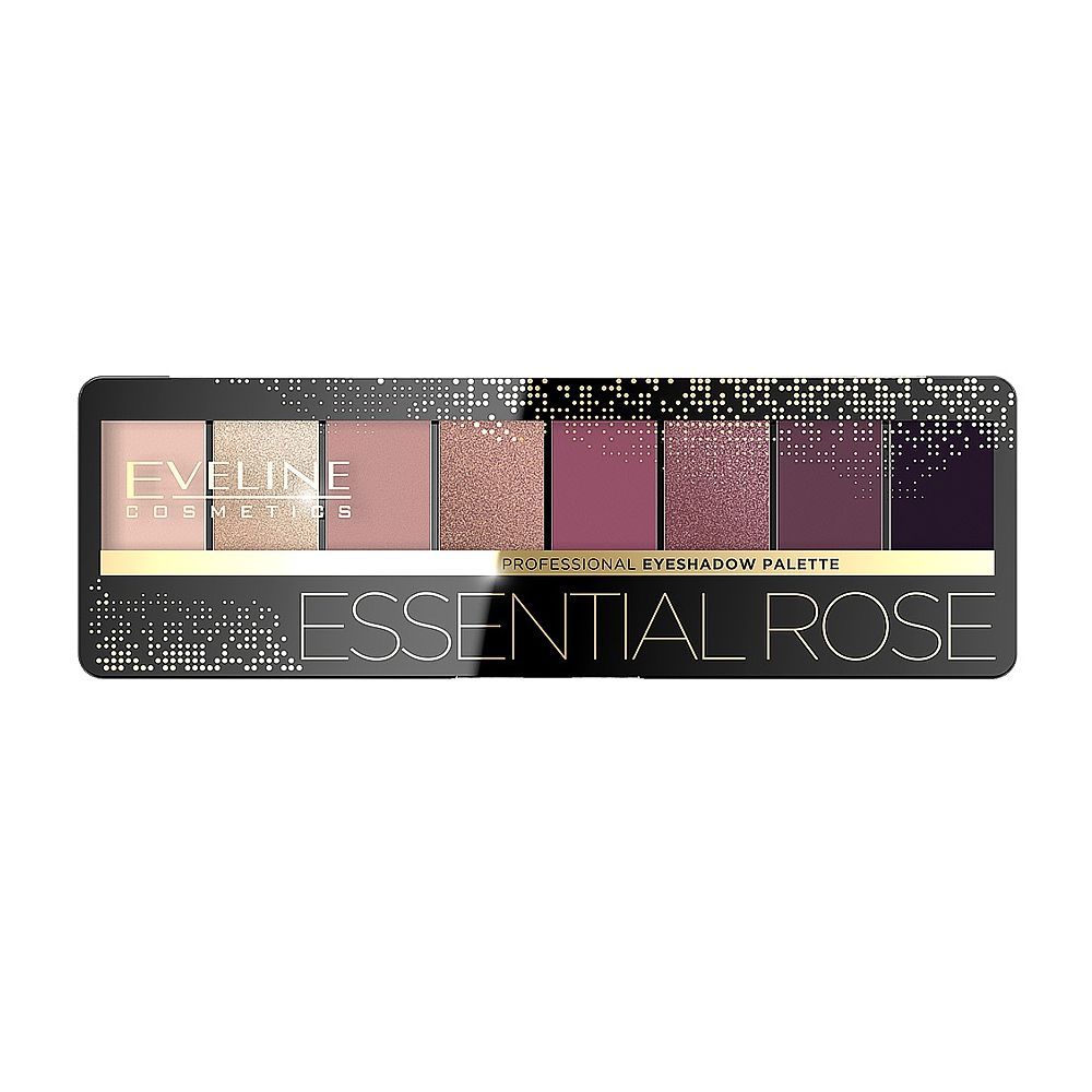 Eveline Palette Rose Eye Shadow Kit 02 12Gm