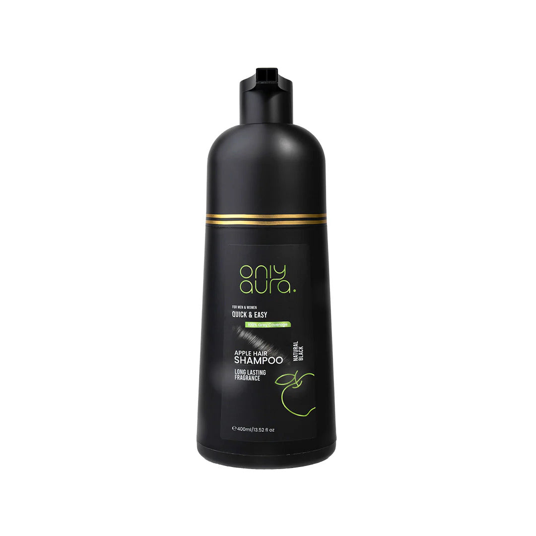ONLY AURA Apple Hair Black Shampoo 400ml