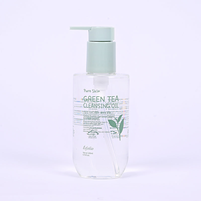 Esfolio Pure Skin Green Tea Cleansing Oil 200ml