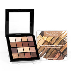 PALLADIO ULTIMATE EYE SHADOW KIT 16 COLOR PROPALLET-15 12.8GM  