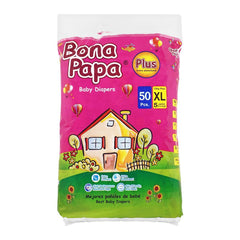 BONA PAPA BABY DIAPERS X LARGE50 PCS