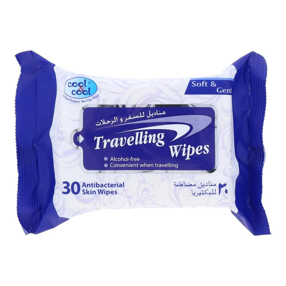 COOL & COOL TRAVELLING WIPES W-529
