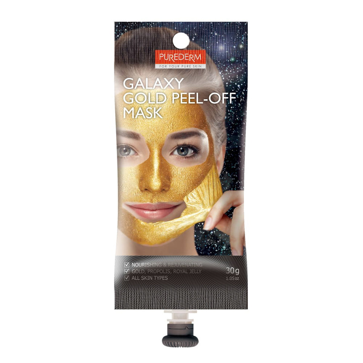 PUREDERM GALAXY GOLD PEEL OFFMASK ADS461 30G