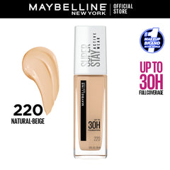 Maybelline Super Stay Foundation (Natural Beige 220) 30Ml