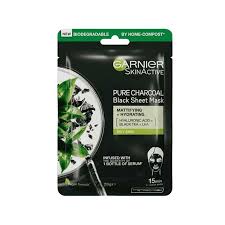 Garnier Skin Active Pure Charcoal Black Tea Face Mask 28Gm
