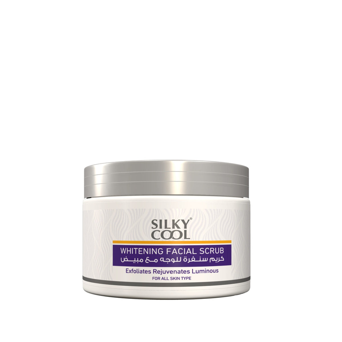 Silky Cool Whitening Facial Scrub 350Ml