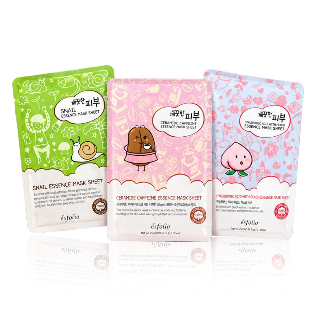 Esfolio Sheet Masks Combo